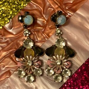 Beautiful, Vintage Betsy Johnson earrings.